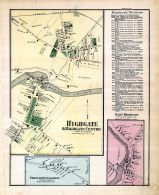 Highgate and Highgate Center Town, French Settlement Town, Highgate Town East, Franklin and Grand Isle Counties 1871